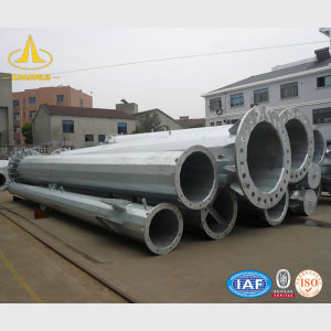 Pole assembly pole Steel clamps accessories galvanized pole