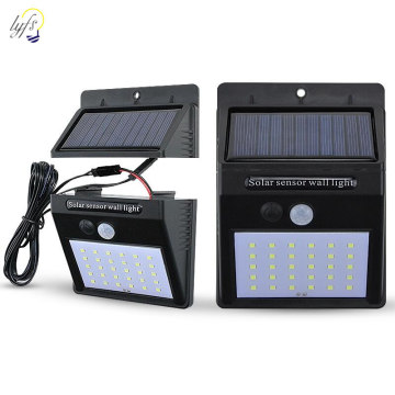 LED Solar Light 3 Mode Split Solar Induction Wall Lamp Outdoor Waterproof Garden Light 20 30 LED