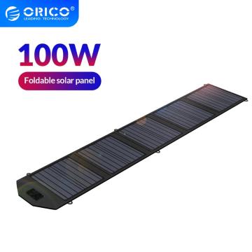 ORICO 100W Flexible Solar Panel 18V 5.5A 20WMax USB DC Charger For Power Station Out-door Charging Portable Chargers Solar Cell