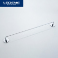 LEDEME Towel Bar Towel Holder Bathroom Hotel Shelf Rack Single Shot 60cm Towel Racks Hanger L5701