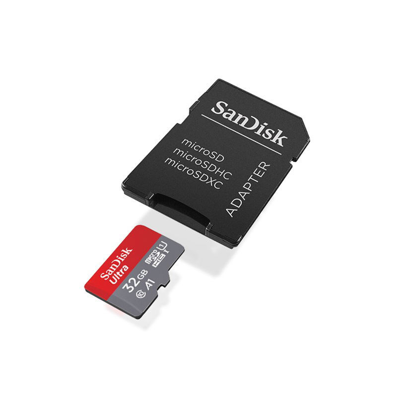 SanDisk micro SD Card Ultra microSDHC UHS-I Memory Card 32GB U1 C10 A1 98MB/s TF Card for Smartphone Camera Tablet SD Adapter