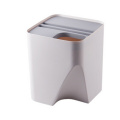 Kitchen Trash Can Trash Bin Recycling Bin Household Dry And Wet Separation Waste Bin For Bathroom Kitchen 2019 New