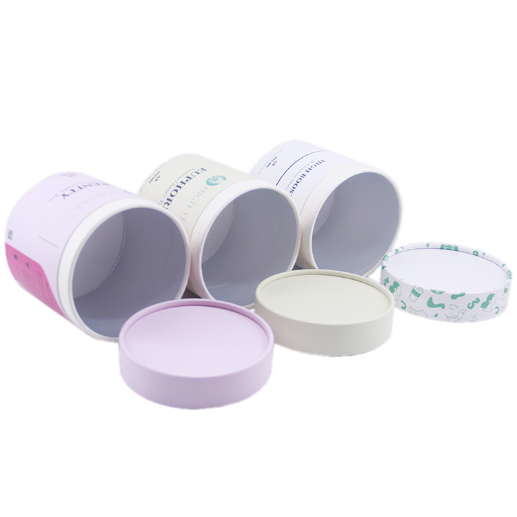 Food grade circular packaging container