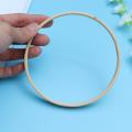 13.1-29cm Home Decor Bamboo Ring Embroidery Hoop Tool Dream Catcher Ring Bamboo Circle DIY Art Craft Round Catcher DIY Hoop