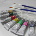 Acrylic Paints Tube Set Nail Art Painting Drawing Tool For The Artists 12 Colors Offer Paint Brushes And Palette