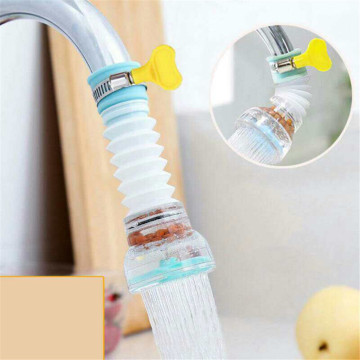 360 Rotation Kitchen Faucet Spouts Sprayers PVC Shower Tap Water Filter Purifier Nozzle Filter Water Saver Kitchen Accessory