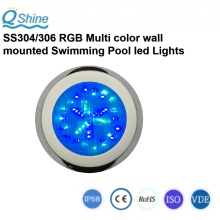 Wall Mounted Underwater AC12V RGB Led Pool Lamp