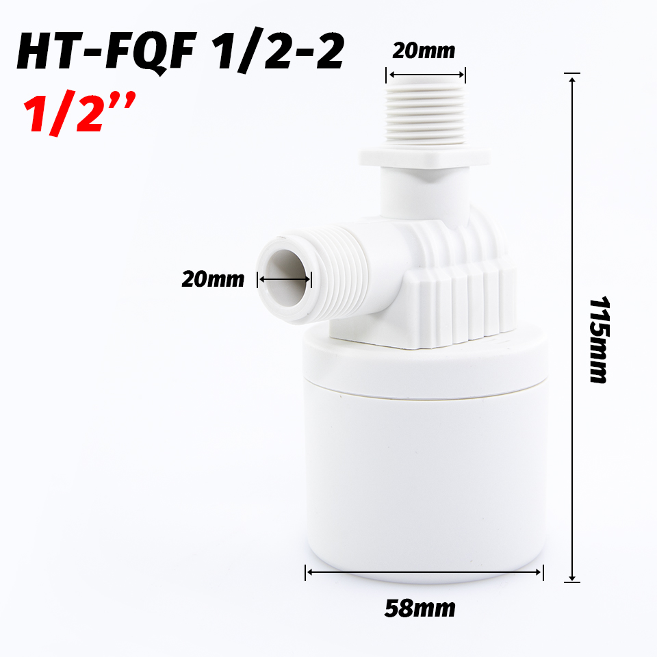 Automatic Water Level Control Valve Tower Tank Floating Ball Valve installed inside the tank HT-FQF1/2-2 1/2" 3/4" 1"