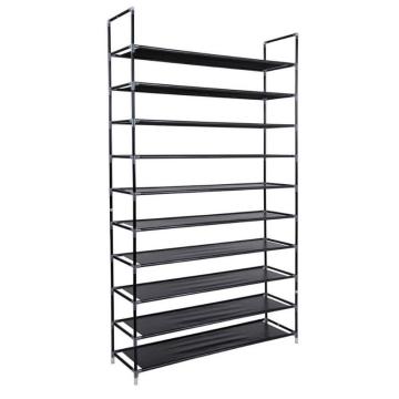 USA Shipping 10 Tiers Non-woven Fabric Shoe Rack Shoe Storage Cabinet Organizer For Home Dormitory Shoes