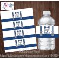 Custom Bow Tie Little Man Baby Shower Water Bottle Labels Its Boy WaterProof Candy Bar Wrapper Sticker Birthday Party Decoration