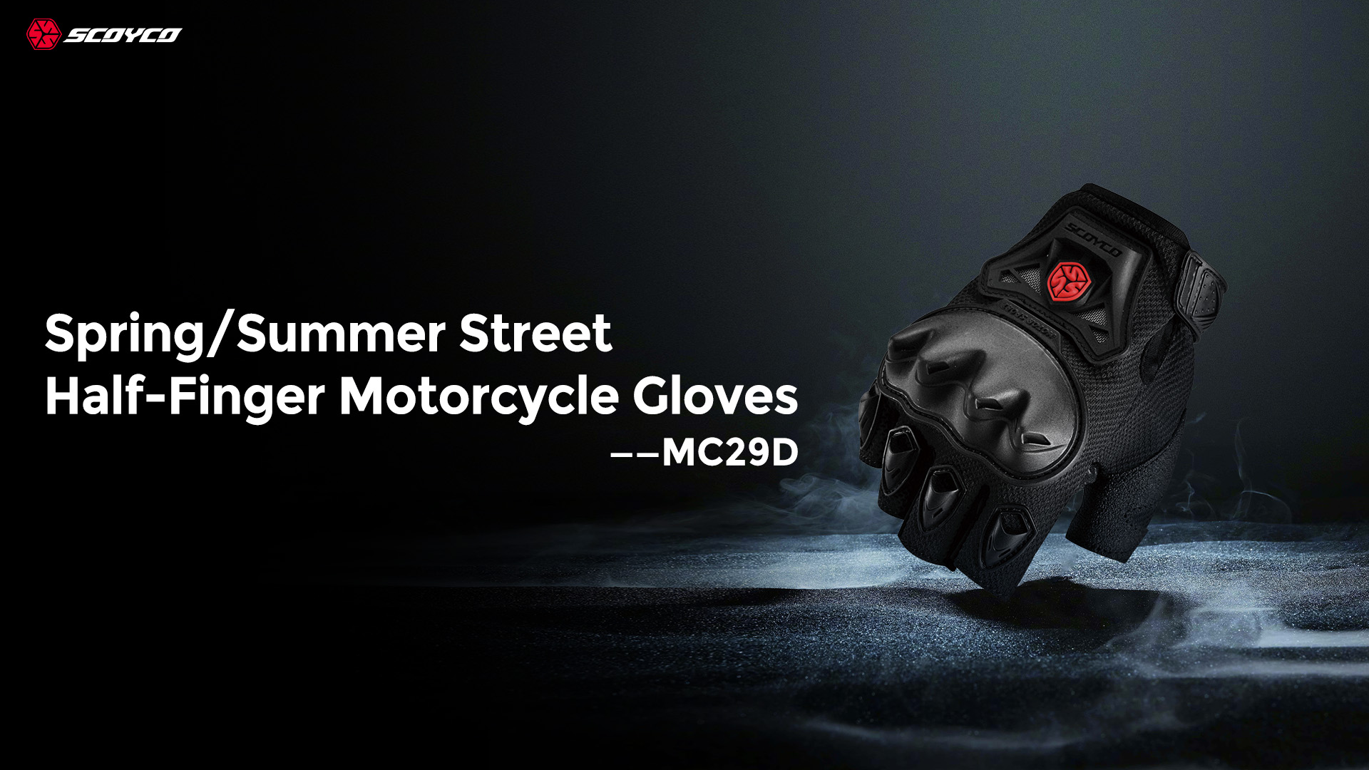 half finger motorcycle gloves