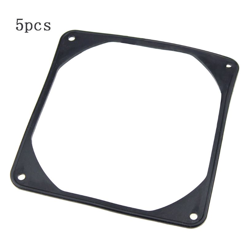 5PCS Silicone Rubber Fan Anti-Vibration Rubber Gasket Shock-proof Absorption Pad for PC Computer Case Accessories