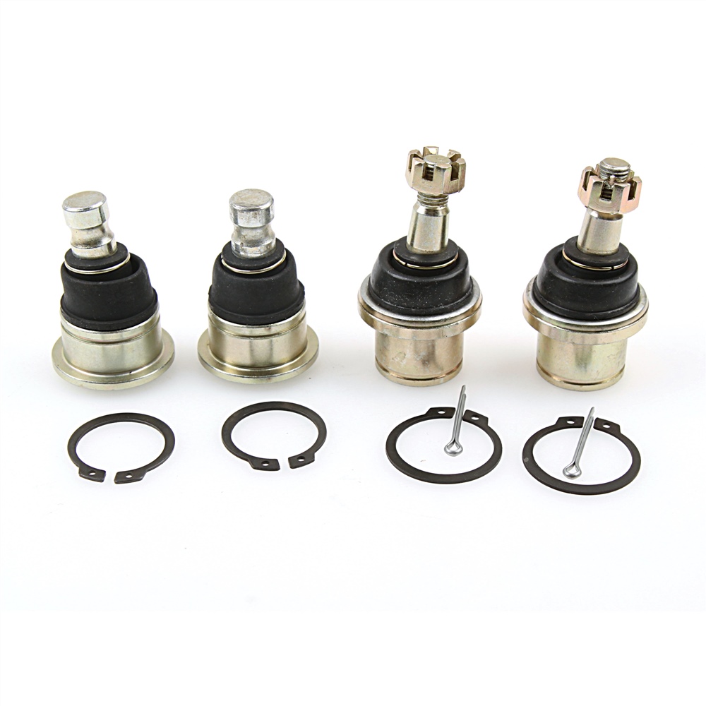 4 Sets For ATV HISUN 500CC 700CC HS500 HS700 ATV QUAD Up and Lower Rocker Tie Rod End Ball Joint with Scew nuts pin and Circle