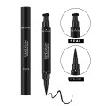 1pc Waterproof Eyeliner Pen Seal Stamp Double Head Eyeliner Pencil Liquid Eyeshadow Long Lasting Beauty Makeup Tool