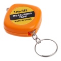 1Pc Easy Retractable Ruler Tape Measure Mini Portable Pull Ruler Keychain 1m/3ft