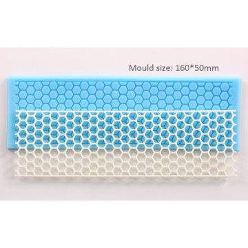 Long mesh shape silicone mold DIY cake chocolate bread Mousse dessert Pizz fondant mold Baking decoration tool mould M878