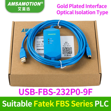 Suitable FATEK FBS series PLC Programming Cable Communication Data download line USB-FBS-232P0-9F+