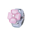 WECIN Ring watch new fashion casual ladies women 's ring watch flowers blooming ring watch