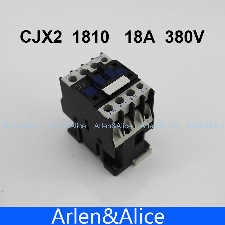 CJX2 1810 AC contactor LC1 18A 380V 50HZ