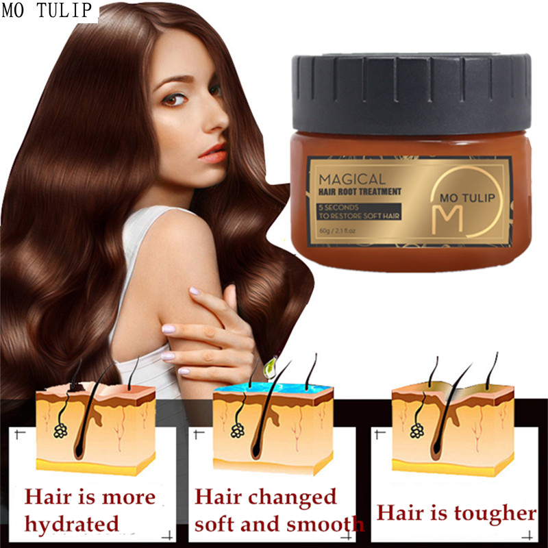 5 Seconds Miracle Hair Treatment Magical keratin Hair Treatment Mask 60ml Repairs Damage Hair Roots Treatment Hair Repair