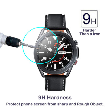 Clear Film Tempered Glass Screen Protector for Samsung Galaxy Watch 3 45mm 41mm Smart Watch Band Strap Accessories Cover