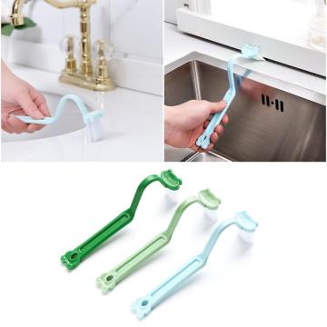 Plastic Crevice Brush Frog V Portable Plastic Crevice Cleaning Cleaner Brush Tools For Toilet Household Bathroom Accessories