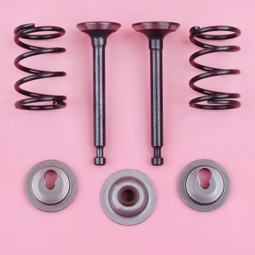 Intake Exhaust Valve Spring Retainer Stem Seal Set Kit For Honda GX25 HHT25S GX 25 Trimmer Brush Cutter Engine Part