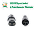 ISIGMA EV Charger Electric Car Adapter EVSE Charing SAE J1772 Socket Type1 Inlet to Tesla Female Connector 16A 32A 1 Phase