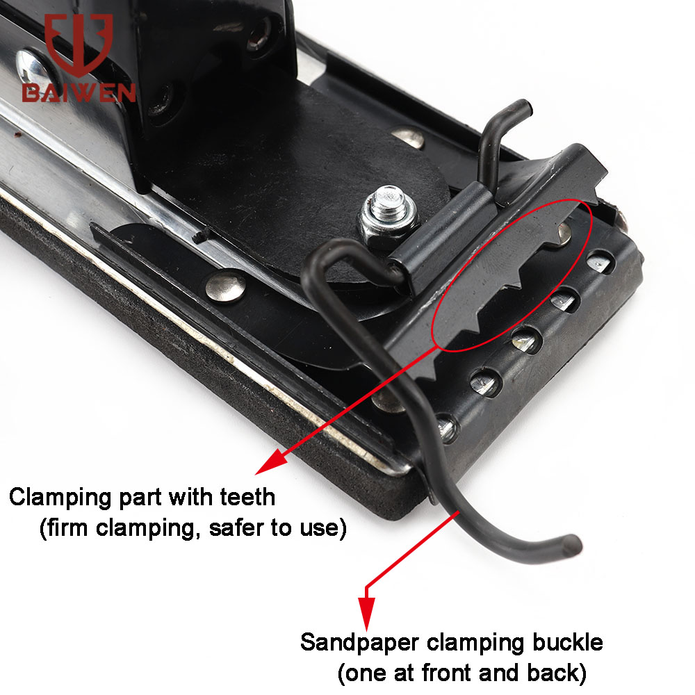 Air Powered Heavy Duty Twin Piston Straight Line Sander 2-3/4-Inch Series Straight Line Air Sander