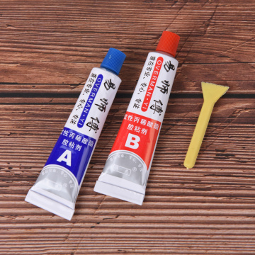 Peerless New 2PCS AB Super Liquid Glue for Glass Metal Ceramic Stationery Office School Supplies Epoxy Resin Contact Adhesive