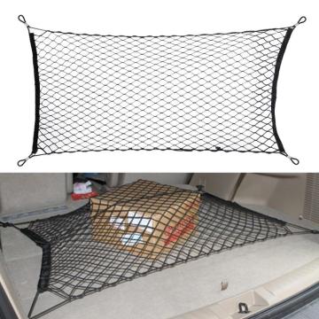 120x60cm Car Styling Boot String Mesh Bag Elastic Nylon Car Rear Cargo Trunk Storage Organizer Luggage Net Holder Auto Accessory