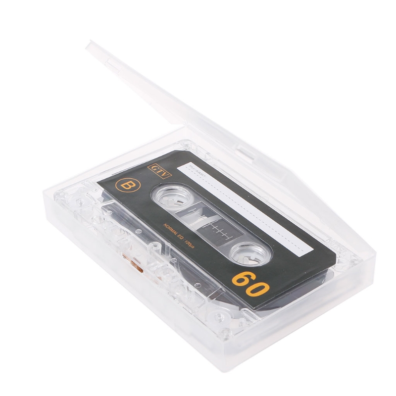 Standard Cassette Blank Tape Empty 60 Minutes Audio Recording For Speech Music Player B85B