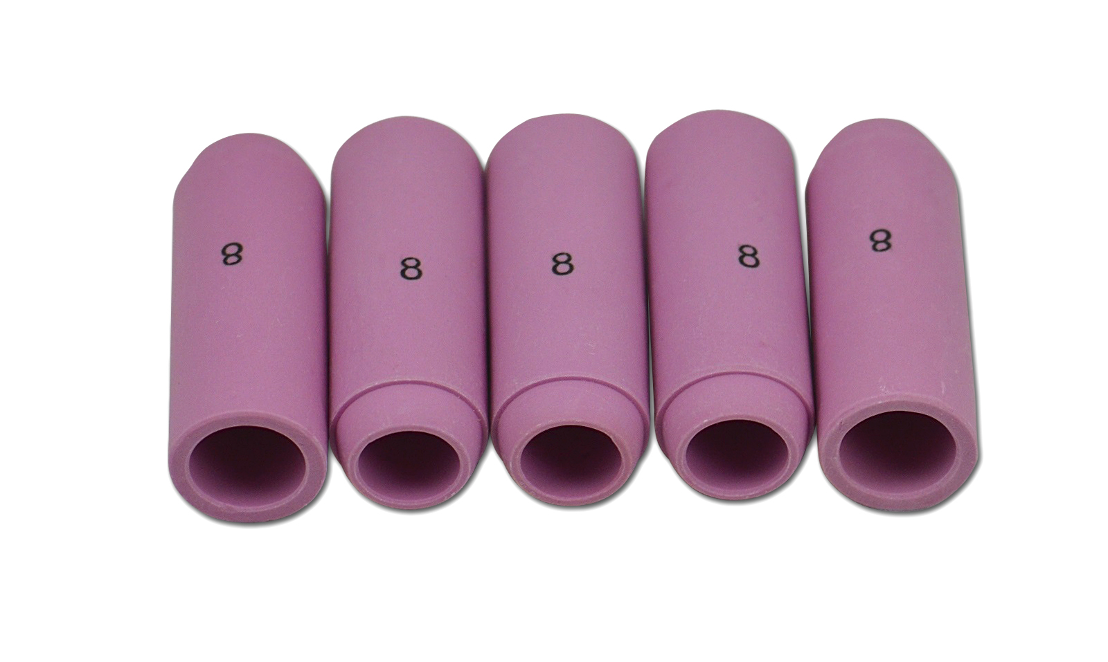 TIG Alumina Ceramic Nozzles Gas Lens Cup #8 10N46 Fit TIG Welding Torch Consumables SR PTA DB WP 17 18 26 Series,10PK