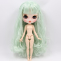 ICY DBS Blyth Doll For Series No.BL4278 Mint Green hair color Carved lips Mate face customized face Joint body 1/6 bjd