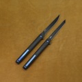 LOVOCOO Pen folding knife M390 steel Carbon fiber handle outdoor camping hunting pocket kitchen fruit knives practical EDC tools