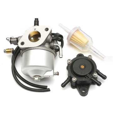 Carburetor Carb with Fuel Pump Filter Replacement 72558-G02 603901 17553 For EZGO 295cc TXT GOLF CART 4 Cycle
