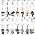 HUNTER x HUNTER Anime Killua Zoldyck Kurapika Key Chains Cartoon Keychain Cosplay Plastic Pendant Keyring 2021 New