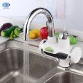 Electric Water Heater LED Digital Display Kitchen Faucet Tankless Instant Heating Kitchen Mixer Tap AU Plug Household 220V