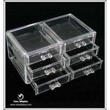 Wholesale Square Clear Acrylic Box With Drawer