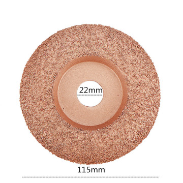 New 4-1/2 Inch Tungsten Carbide Coating Wood Carving Disc Shaping Disc for Angle Grinder