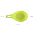 Soft Silicone Spoon Insulation Mat Silicone Heat Resistant Placemat Tray Spoon Pad Desk Mat Drink Glass Coaster Kitchen Tool