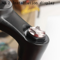 Bike Front Fork Air Nozzle Cover Air Fork Bicycle Shockproof Protector Shoulder Cap Aluminium Alloy Cover Practical Accessory