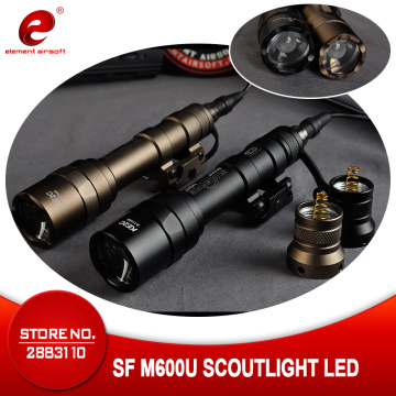 Element Airsoft Tactical Flashlight Surefir M600 Light 500 Lumens M600U Surefir M600 Hunting Lantern Gun Weapon Light EX356