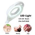 Pro 8X Diopter 120 LED Magnifying Floor Stand Lamp Magnifier Glass Cold Ligth Len Beauty Facial Light For Salon Nail Tattoo 220V