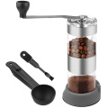 Manual Coffee Grinder, Portable Coffee Grinder , Conical Ceramic Burr Grinder Stainless Steel Coffee Mill for Espresso
