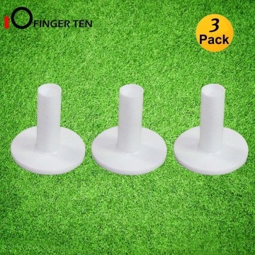 3 Pcs Durable White Rubber Golf Tees 1.15