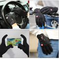 Anti-slip Cycling Gloves,Sports Camping Motorcyle Fishing Gloves,Full Finger Windproof Fleece Winter Warm Outdoor Hunting Gloves