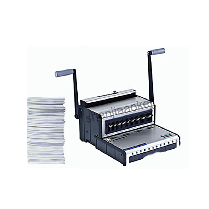 S310 wire binding machine double handle coil calendar punch machine manual office binding machine bookbinding machine 1pc