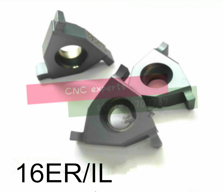 10PCS 16ER/IL 0.8/1.0/1.2/1.4/1.5/1.6/1.8/2.0mm Carbide inserts ,Cutting Tools,slot blade,for Grooving Holder Tools SNL