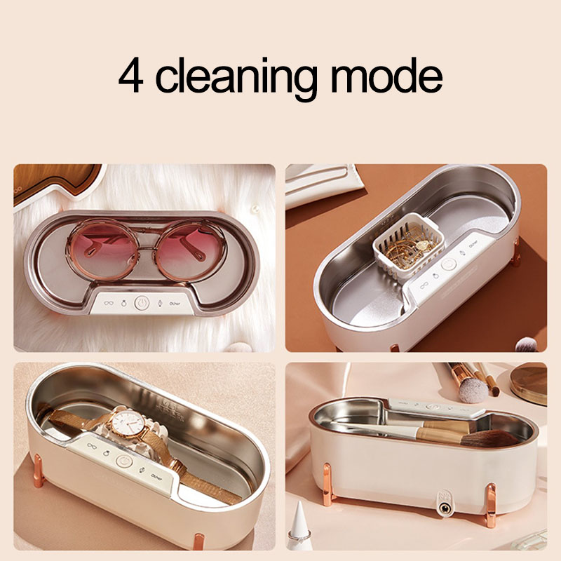 Ultrasonic Cleaner Glasses Jewelry Cleaning Machine Watch Makeup Tool Ultrason Cleaner Personal Care Tool Cleaning Device 40kHZ